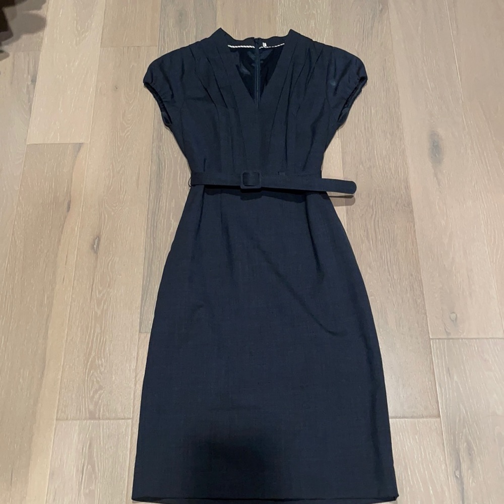 Navy blue dress